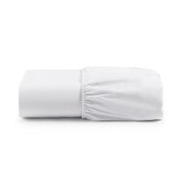 Lençol De Baixo Casal King Avulso Com Elástico Primor Percal 400 Fios - Branco - 1