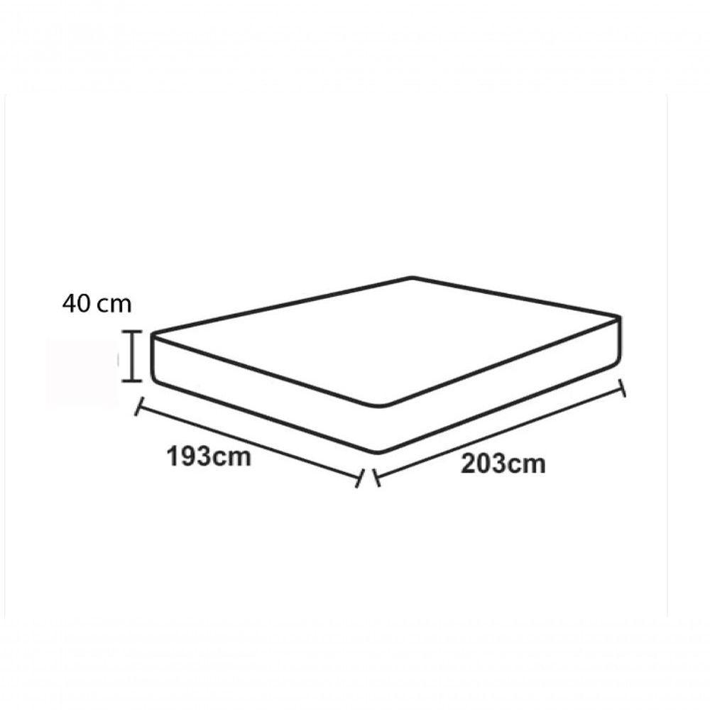 Lençol De Baixo Casal King Avulso Com Elástico Primor Percal 400 Fios - Rosa - 2