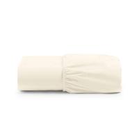 Lençol De Baixo Casal Queen Avulso Com Elástico Primor Percal 400 Fios - Palha - 1