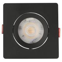 Spot Led Tramontina Quadrado 3 W 3000 K Preto Luz Amarela - 3