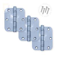 Kit Fechadura Externa Tera Imab + 3 Dobradiças C/red De Inox 3 ½ X 3 - 4