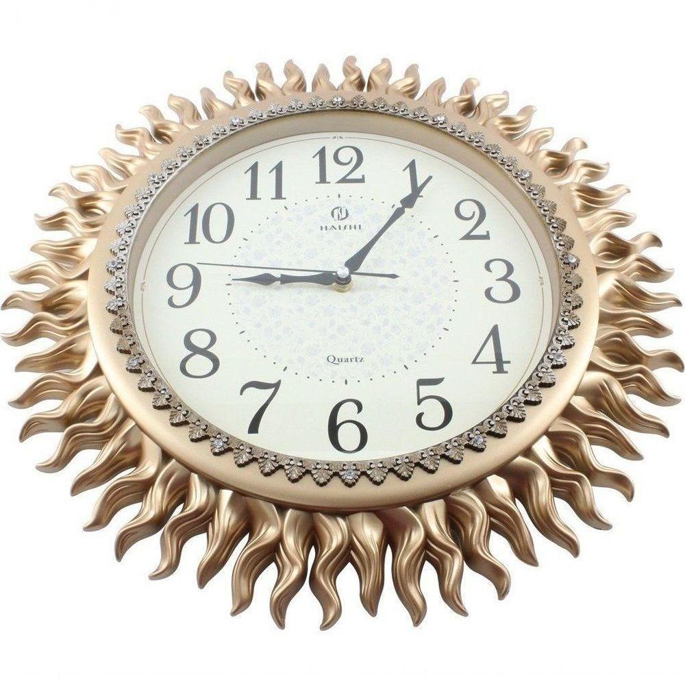 Relógio De Parede Místico Solar Oriental 45cm Dourado - 3