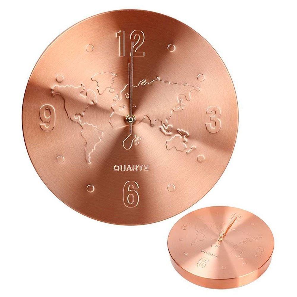 Relógio De Parede 30cm Rose Gold - 1