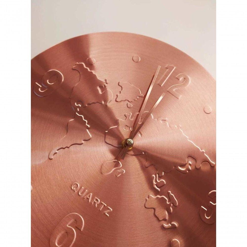 Relógio De Parede 30cm Rose Gold - 4