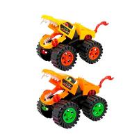Kit Brinquedo Monster Truck Wolf Carrinho Miniatura Fricção 29,5cm - 1