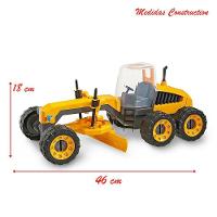 Brinquedo Trator Articulável Motoniveladora Construction Machine 115 Plainer - 2