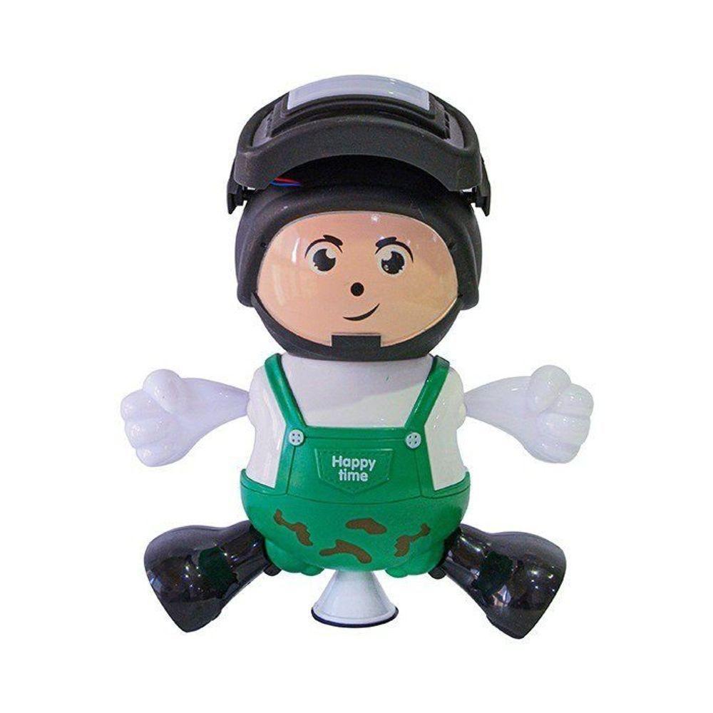 Brinquedo Robô Roboy Menino Dançarino Infantil Com Luz Som - 1