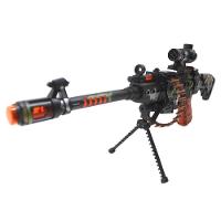 Metralhadora Arma De Brinquedo Mira à Laser Com Som E Luz - 2