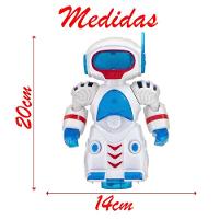 Brinquedo Robô Bate E Volta Infantil Com Luz Som - 2