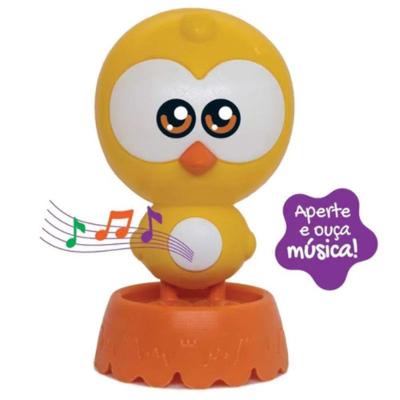 Boneco Pintinho Amarelinho Com Música - Elka 1208