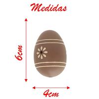 36 Ovos De Páscoa Florido Enfeitado Decorativo Enfeite Pendente - 3