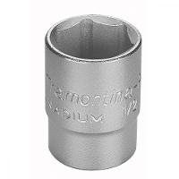 Soquete Sextavado Em Aço Cromo Vanadio 19 Mm - Encaixe 1/2 Tramontina Pro - 1