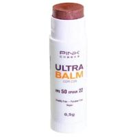 Ultra Balm. Pink Cheeks, Protetor Labial Fpuva22 Be Rose 6,5g - 1