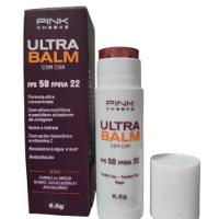 Ultra Balm. Pink Cheeks, Protetor Labial Fpuva22 Be Rose 6,5g - 2