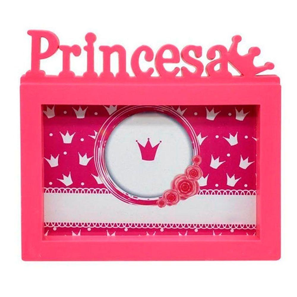 Porta Retrato Princesa Rosa 20x15cm - 1