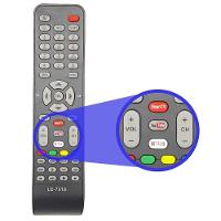 Controle Remoto Compatível Toshiba Smart Netflix - 3