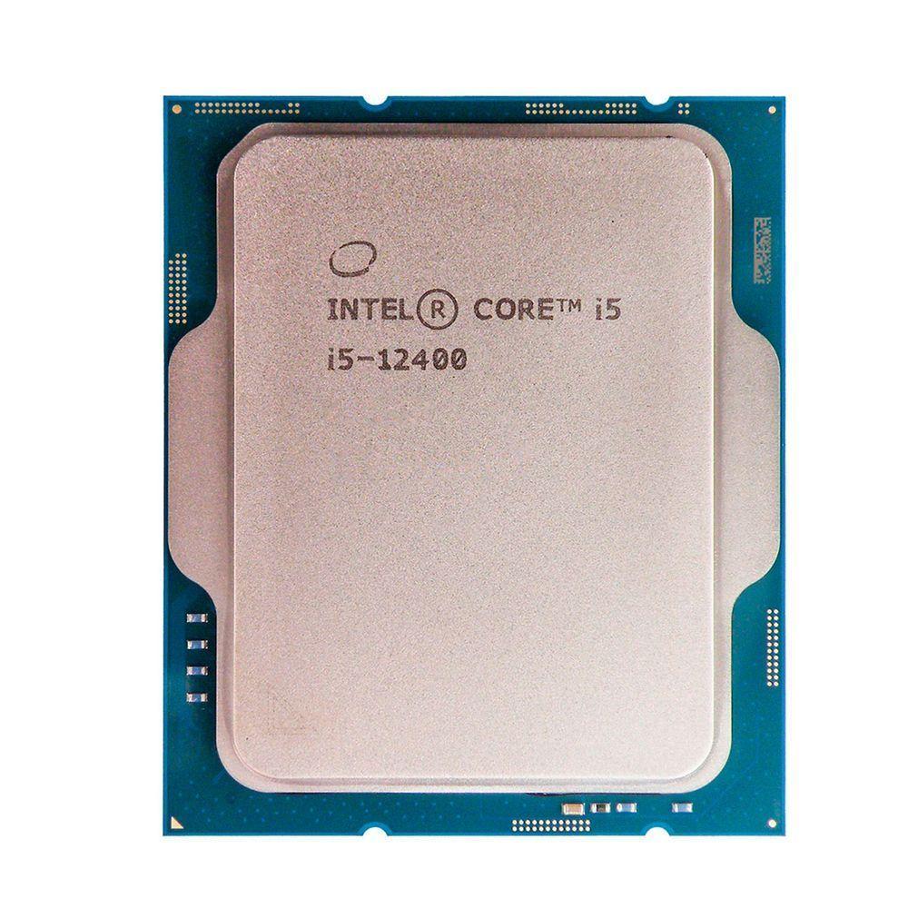 Processador Intel Core I5-12400, 2.5ghz (4.4ghz Turbo) Lga1700, 18mb Cache, 12ª Ger - Bx8071512400 - 2