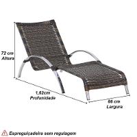 4 Cadeiras E Mesa 2 Espreguiçadeiras E Mesa  Argila - 2