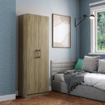 Armário Utilitário Sapateira 2 Portas Noce Carraro