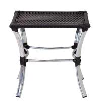 Jogo De 4 Cadeiras E Mesa Em Alumínio Garden  Preto - 3