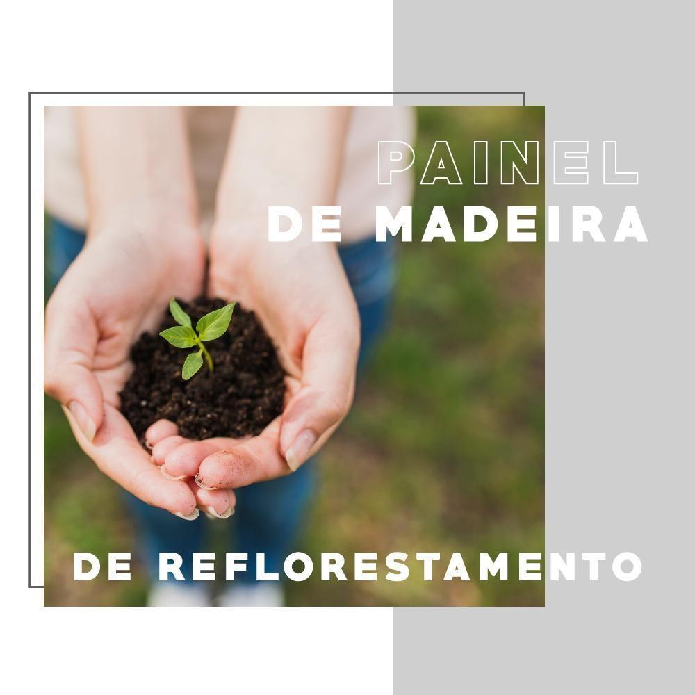 Armário Utilitário Cozinha 2 Portas Noce Carraro - 2