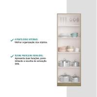 Armário Utilitário Cozinha 2 Portas Noce Carraro - 7