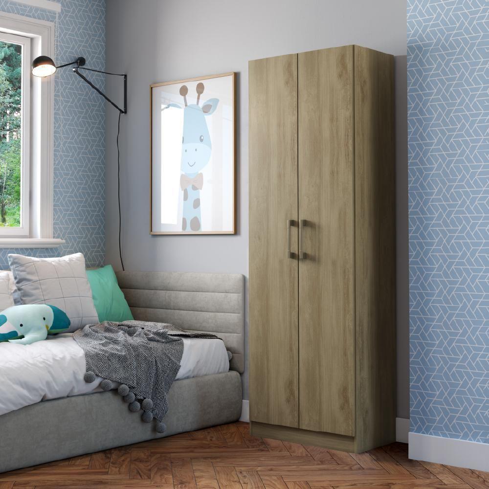 Armário Utilitário Infantil 2 Portas Noce Carraro - 1