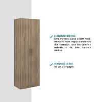 Armário Utilitário Infantil 2 Portas Noce Carraro - 8