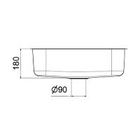Cuba De Embutir Invicta 56x34x18 Aço Alto Brilho Docol - 3