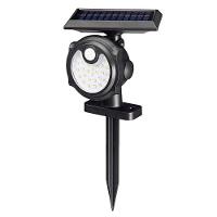 Lanterna Luminária Solar à Prova D\'água Sensorial Para Jardim - 26 Led - 7