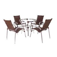 4 Cadeiras E Mesa 2 Espreguiçadeiras E Mesa  Argila - 9