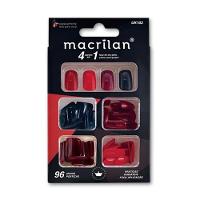 Macrilan Kit Unhas Médias 4 Cores C-96 Unidades Uk103 - 1