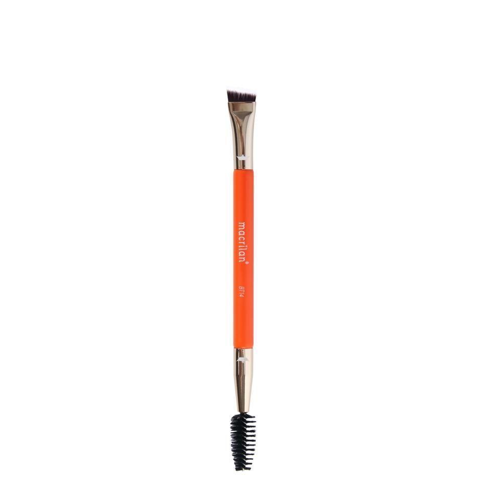 Macrilan Pincel Profissional Duplo Chanfrado E Escova - Linha Beauty Tools - 2