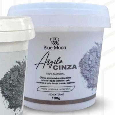 Blue Moon Argila Cinza 100% Natural 100g