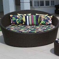 Chaise Sofá Livia Varanda Jardim  Preto - 3