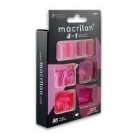 Macrilan Kit Unhas Médias 4 Cores C-96 Unidades Uk101 - 2