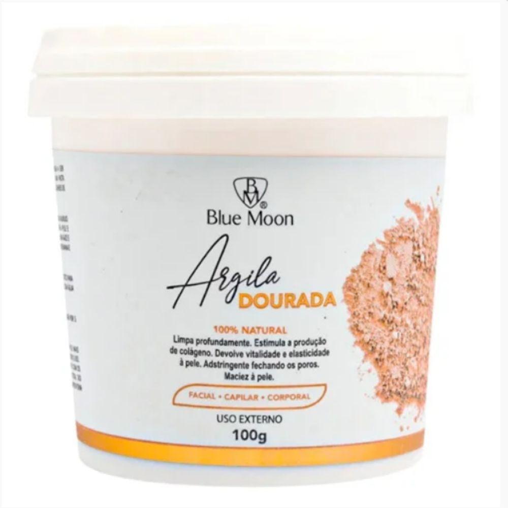 Blue Moon Argila Dourada 100% Natural 100g - 1