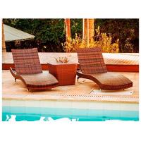 Kit 2 Espreguiçadeiras Bona E Mesa Grécia  Preto - 5