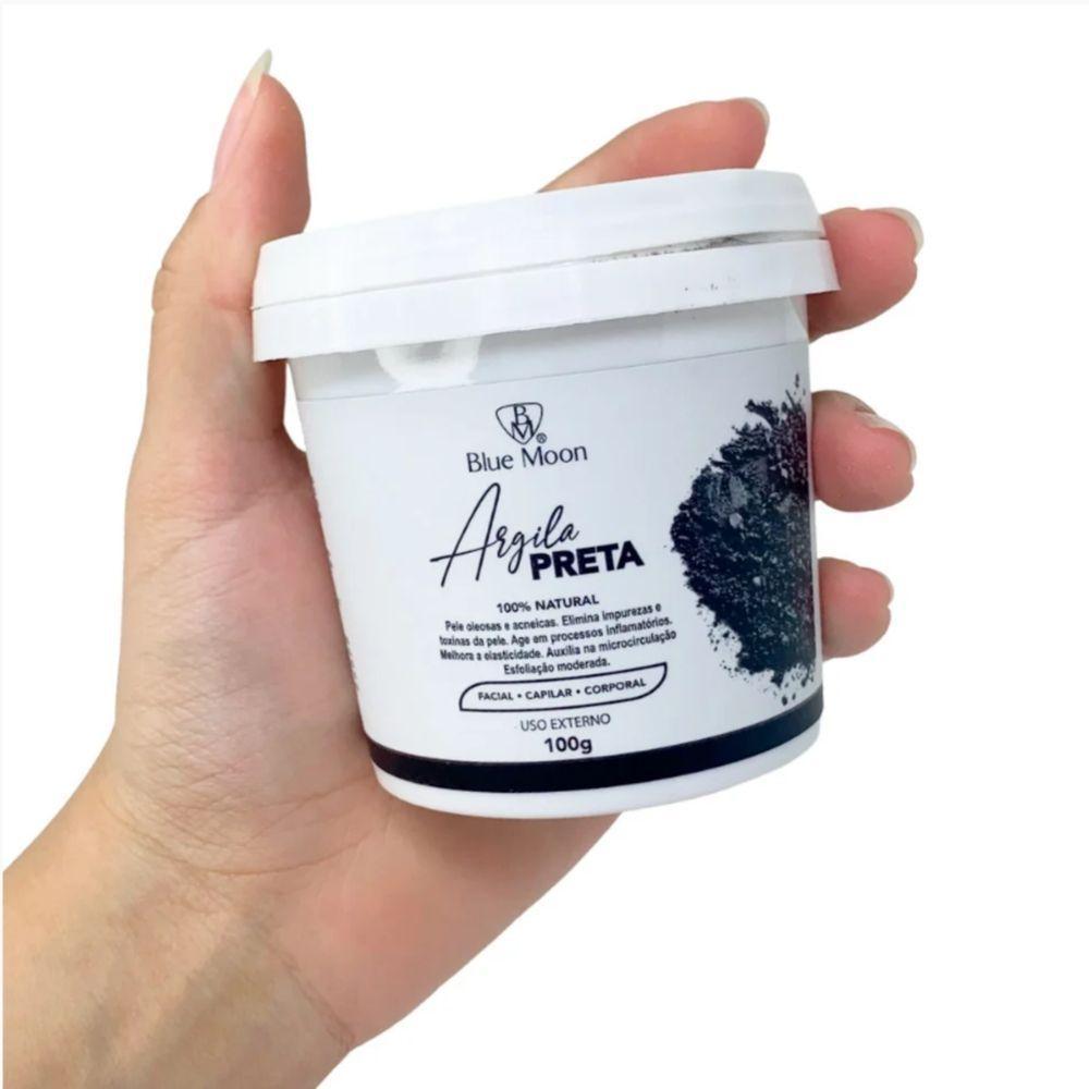 Blue Moon Argila Preta 100% Natural 100g - 2