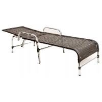 Kit 2 Espreguiçadeiras Catar E Mesa Garden  Preto