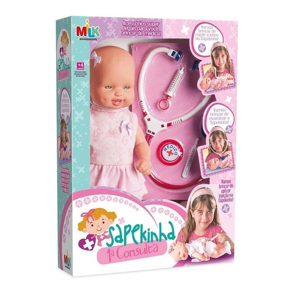 Boneca Sapekinha 1ª Consulta Com Acessórios - 2
