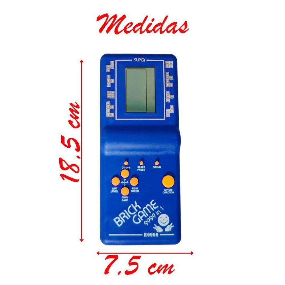 Mini Game Retrô Portátil Brick Game 9999 In 1 - 2