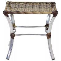 Jogo 4 Cadeiras Emily E Mesa Garden Em Alumínio Trama Capuccino - 3