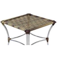 Jogo 4 Cadeiras Emily E Mesa Garden Em Alumínio Trama Capuccino - 7