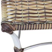 Jogo 4 Cadeiras Emily E Mesa Garden Em Alumínio Trama Capuccino - 10