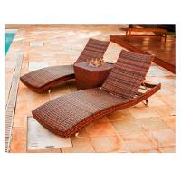 Kit 2 Espreguiçadeiras Bona E Mesa Grécia  Capuccino - 7