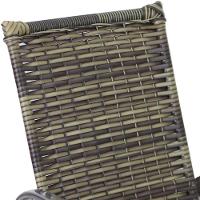 Jogo 4 Cadeiras Emily E Mesa Garden Em Alumínio Trama Capuccino - 3