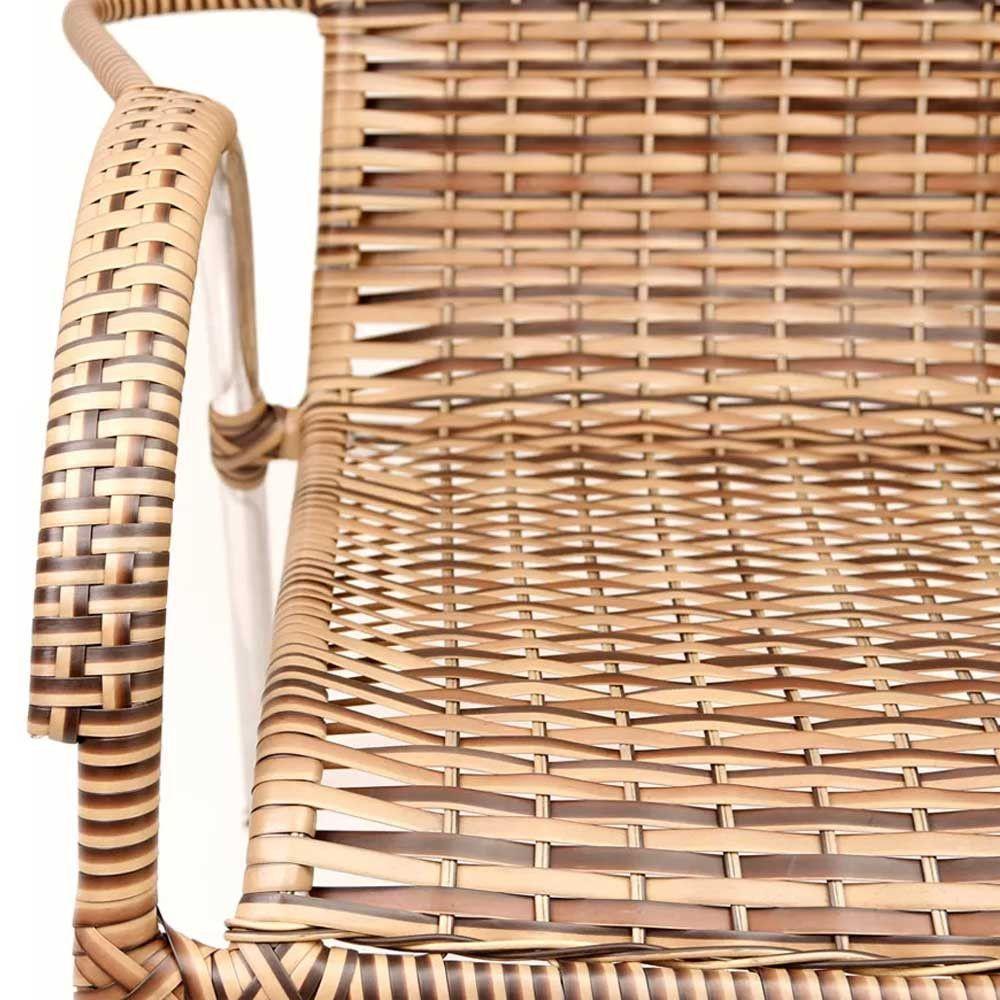 Kit 4 Cadeiras Vênus E Mesa De Centro Garden  Capuccino - 3