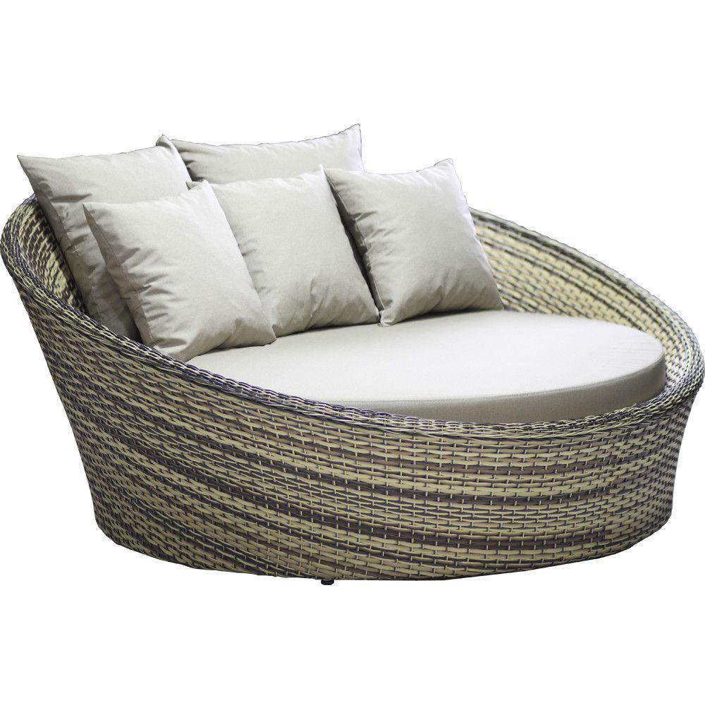 Chaise Sofá Livia Varanda Jardim  Capuccino - 1