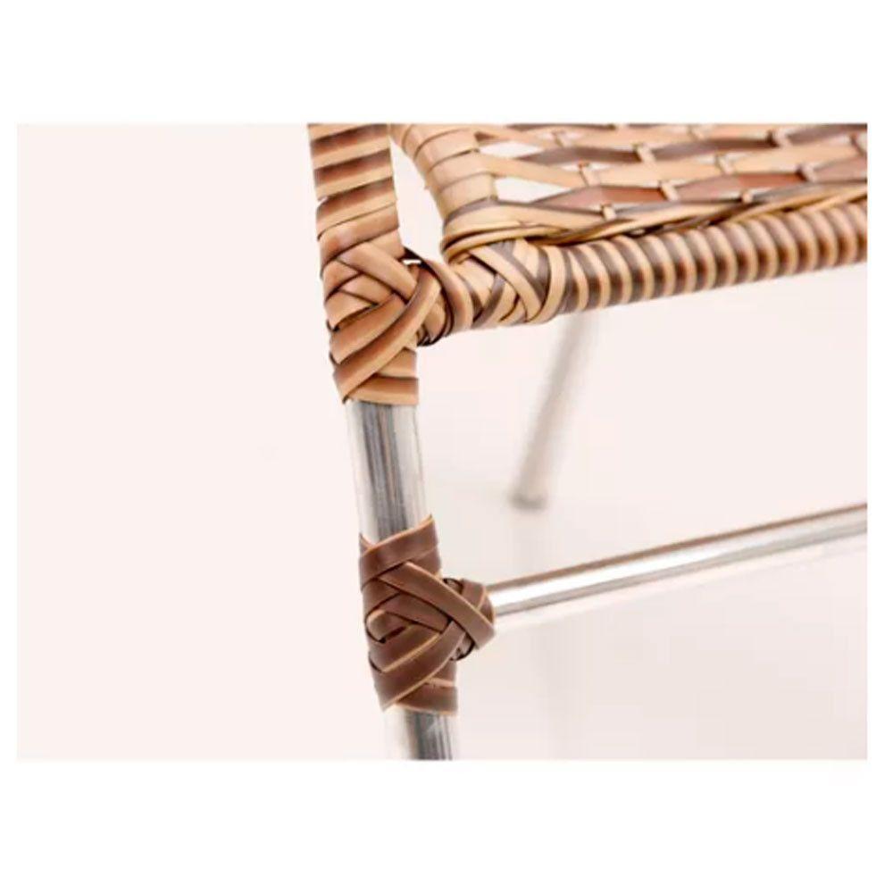 Kit 4 Cadeiras Vênus E Mesa De Centro Garden  Capuccino - 4